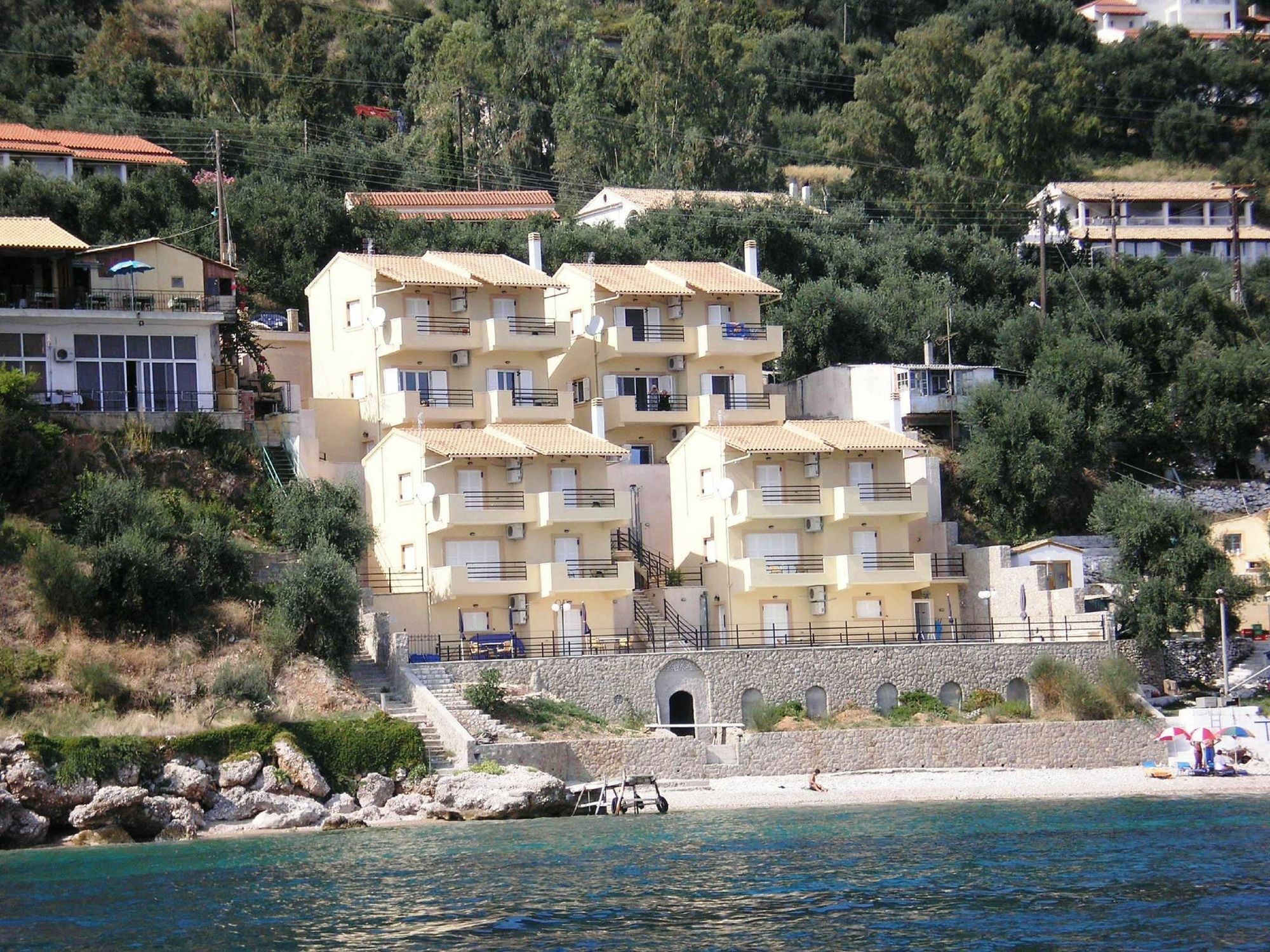 Glyfa Beach Villas Barbati Dış mekan fotoğraf